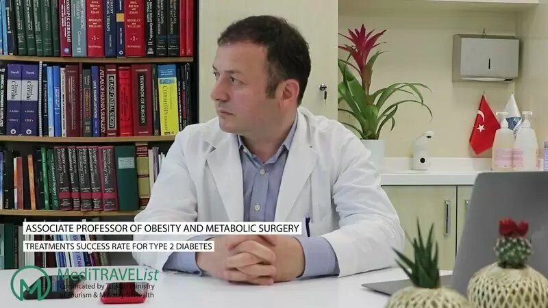OBESITY SURGERY SUCCESS RATES FOR TYPE 2 DIABETES